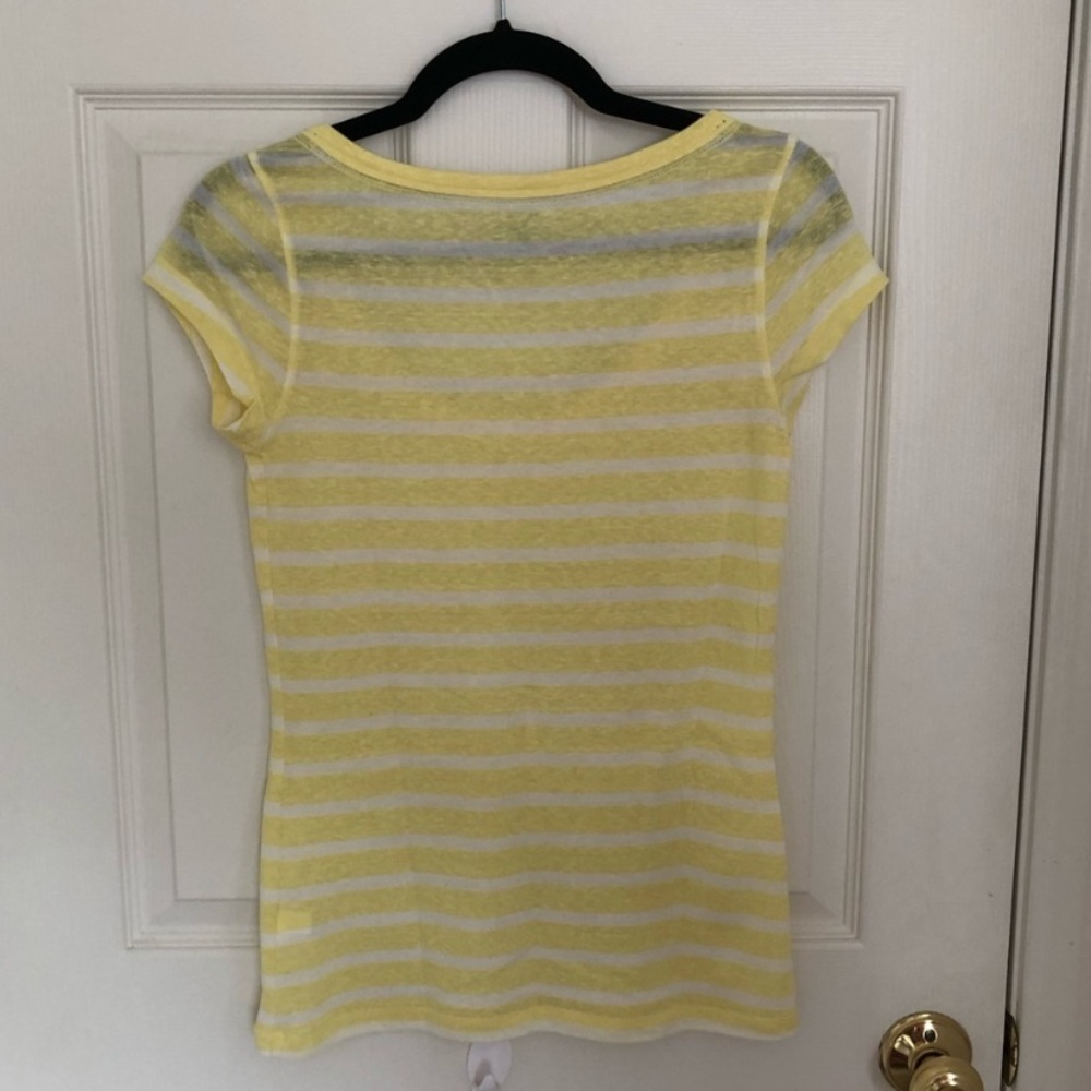 Yellow Striped Top - Picture 2 of 6